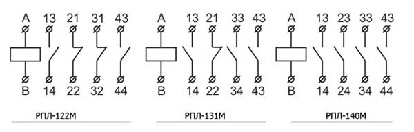 Магнитный пускатель рпл 122 схема